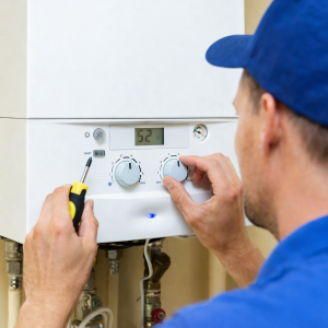 servicing a boiler, Home Gas Engineer in Leeds